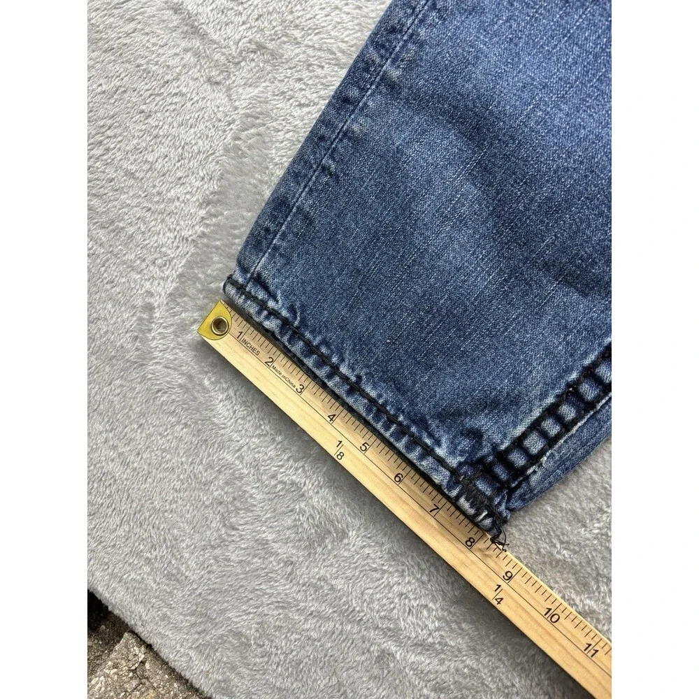 True Religion Ricky Super T Jeans USA Made Vintage Y2K Flap Pockets 31